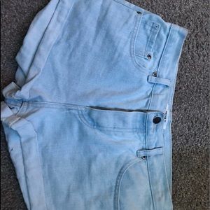 light blue jean denim